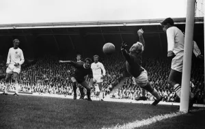 Liverpool v Burnley, league match at Anfield August 1969
