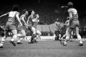 Liverpool v. Chelsea. May 1985 MF21-04-067 The final score was a four three