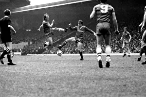Liverpool v. Chelsea. May 1985 MF21-04-081 The final score was a four three