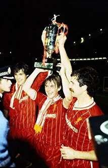 League Cup Prints: Liverpool v Everton - Milk Cup Final 1984 replay Graeme Souness