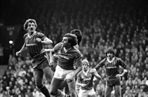 00235 Prints: Liverpool v. Everton. October 1984 MF18-04-015 The final score was a one nil