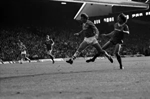 00235 Prints: Liverpool v. Everton. October 1984 MF18-04-069 The final score was a one nil