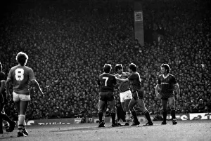 00235 Prints: Liverpool v. Everton. October 1984 MF18-04-091 The final score was a one nil