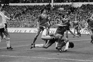 Liverpool v Manchester United, Football League Cup Final at Wembley Stadium