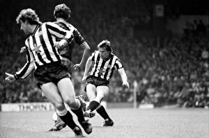 Images Dated 20th April 1985: Liverpool v. Newcastle. April 1985 MF21-02-024 The final score was a Three one
