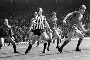 Images Dated 20th April 1985: Liverpool v. Newcastle. April 1985 MF21-02-037 The final score was a Three one
