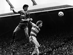 Liverpool v QPR, league match at Anfield February 1984. Ian