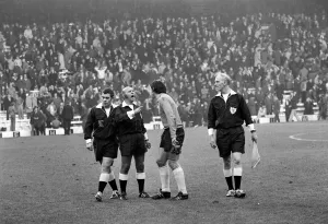 Liverpool v. Stoke City: Gordon Banks looks on Anfield as a favourite ground