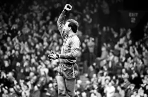 Liverpool v. Tottenham Hotspur. March 1984 MF14-19-043 The final score was a three