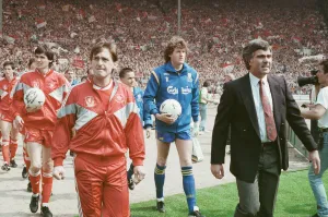 Tunnel Prints: Liverpool verses Wimbledon. FA Cup final at Wembley Stadium