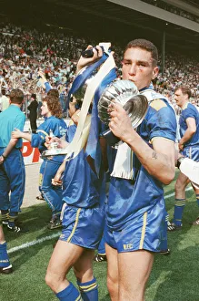 Liverpool verses Wimbledon FA Cup final at Wembley Stadium