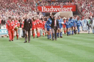 Liverpool verses Wimbledon FA Cup final at Wembley Stadium