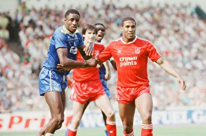 Liverpool verses Wimbledon. FA Cup final at Wembley Stadium