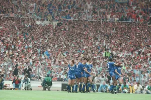01500 Prints: Liverpool verses Wimbledon. FA Cup final at Wembley Stadium