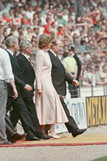 Liverpool verses Wimbledon. FA Cup final at Wembley Stadium