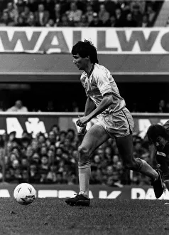 Liverpools Alan Hansen playing in the FA Cup semi final v Manchester United