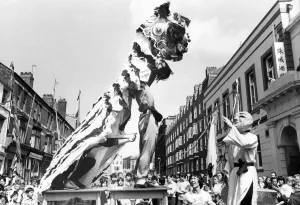 Liverpools Chinese community celebrate the Royal wedding of Prince Charles
