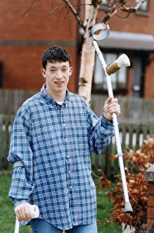 Award Prints: Liverpools England Under-18 striker Robbie Fowler has become the youngest winner of