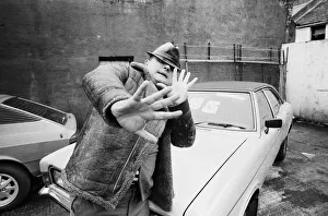 Forecourt Prints: Liverpudlian comedian Alexei Sayle who stars in the BBC television comedy series