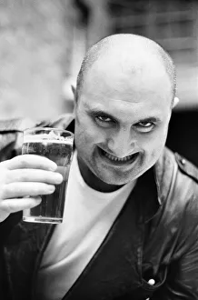 Liverpudlian comedian Alexei Sayle who stars in the BBC television comedy series