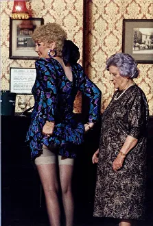 Liz Dawn actress on TV programme Coronation Street who plays Vera Duckworth
