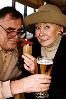 00274 Prints: Liz Dawn and William Bill Tarmey actors Coronation Street Jack