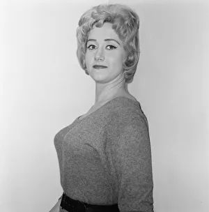 Liz Fraser, English actress, pictured at Shepperton Film Studios