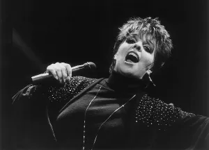 Audio Prints: Liza Minnell singer actress on stage at the London Palladium 1986