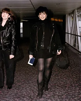 Liza Minnelli Actress Singer Arrives At London Heathrow Airport