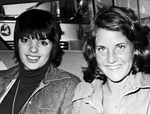 Liza Minnelli and Lorna Luft daughters of actress Judy Garland MSI