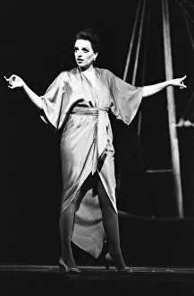 Liza Minnelli in her role as the storyteller on stage at the Royal Opera House