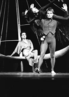 Liza Minnelli in her role as the storyteller on stage at the Royal Opera House