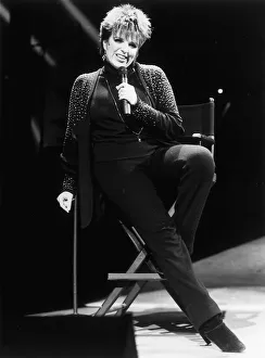 Audio Prints: Liza Minnelli singer actress on stage at the London Palladium 1986