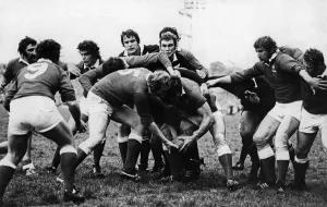 01501 Prints: Llanelli RFC v New Zealand. Part of New Zealands 1972-73 tour of the Northern