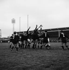 01501 Prints: Llanelli RFC v New Zealand. Part of New Zealands 1972-73 tour of the Northern