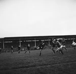 Llanelli RFC v New Zealand. Part of New Zealands 1972-73 tour of the Northern