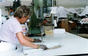Company Prints: Local factory, Meridian, on South Bank Road is beating the recession producing
