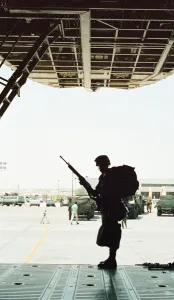 Gulf War Prints: Lockheed C-5 Galaxy, American military transport aircraft