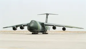 01424 Prints: Lockheed C-5 Galaxy, American military transport aircraft
