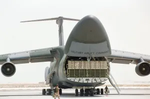 01424 Prints: Lockheed C-5 Galaxy, American military transport aircraft