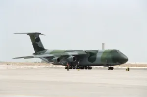 01424 Prints: Lockheed C-5 Galaxy, American military transport aircraft