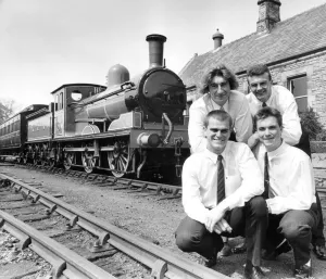 Locomotive J21, known as the Green Lady is being fully restored at Beamish Museum