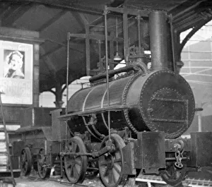 This locomotive Killingworth Billy built by George Stephenson for Killingworth Colliery