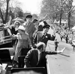 London Easter Parade at Battersea Park Festival Gardens, 11th April 1971