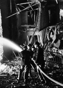 Firefighter Prints: The London Fire Service are always on the job, pictured in South East London during