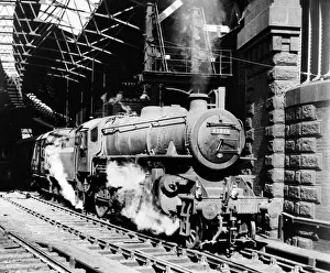 Tracks Prints: London Midland & Scottish Railway Class 4F Ivatt steam locomotive 43036 at Birmingham New