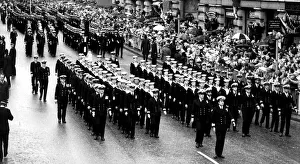 Parade Prints: London Victory Parade of 1982. British victory parade held after the defeat of Argentina