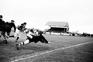 London Wasps v Aberavon, Rugby Union Match at Repton Avenue, Sudbury, London