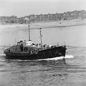 Emergency Services Collection: The former Longhope lifeboat T. G. B ON962, seen here leaving Littlehampton