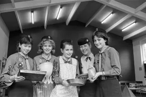 Girl Guides Prints: Longwood Scouting jubilee cook off at St Marks Parish Church